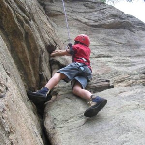 Rock Climbing Button