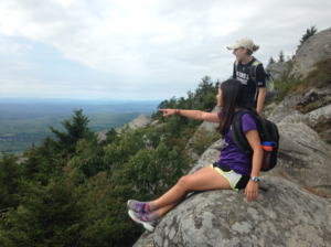 College Outdoor Orientation Hiking
